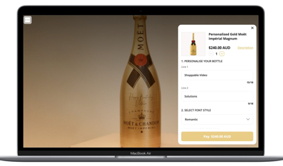 News Corp back in adtech, cracks ‘headless’ shoppable video commerce ad unit to share with rival publishers, agencies in ‘full funnel’ grand plan; Moet & Chandon taps Australia for direct-to-consumer global trial with personalised bottles